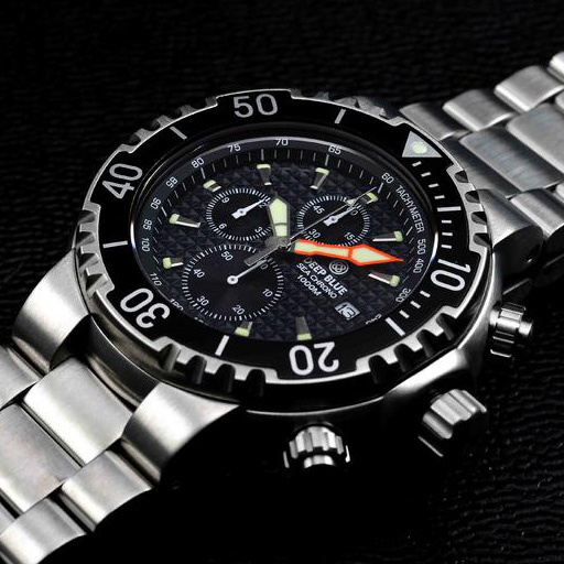 Часы Deep Blue Sea Chrono PSC1KBLK